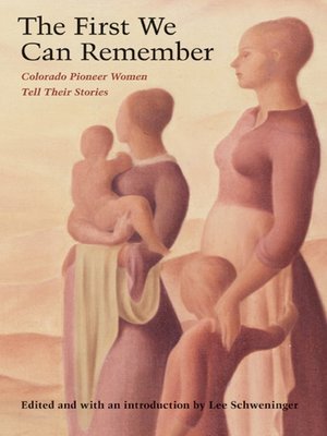 cover image of The First We Can Remember